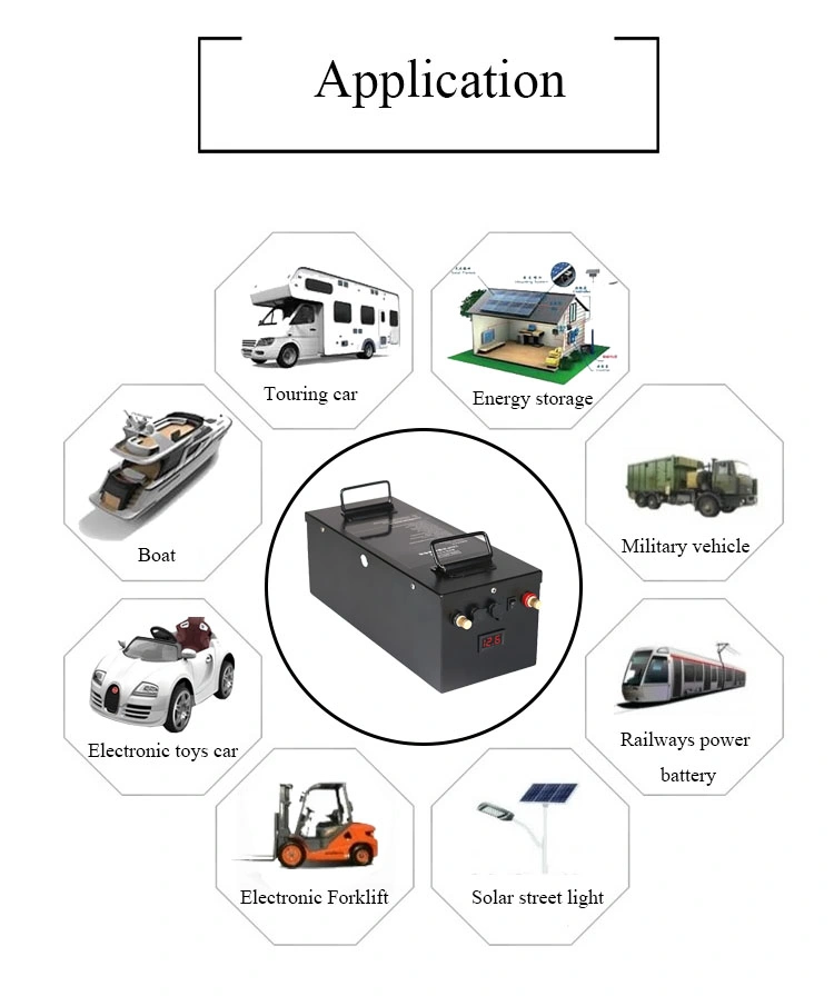 Low Temperature 12V 24V 300ah 400ah 600ah Lithium Battery for Agv Boat Golf Cart