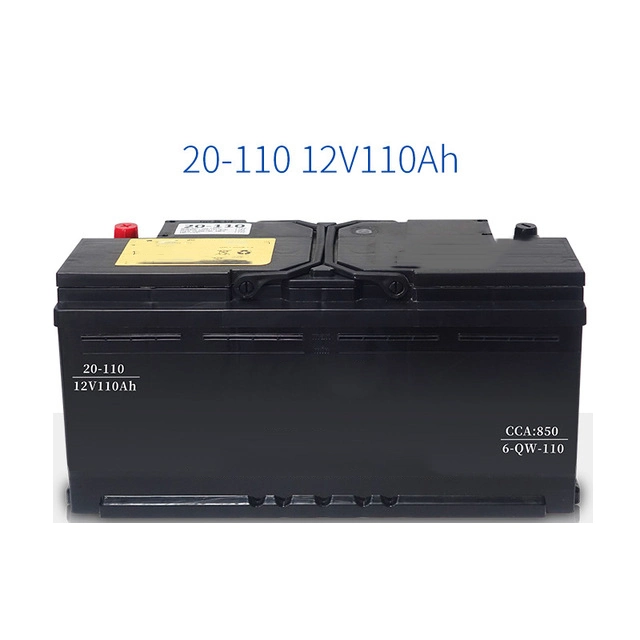 12V 110ah Starting Lead Acid Vehicle Battery Low Temperature Dry Charge Batteries