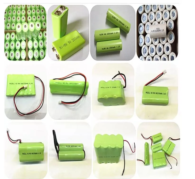 Rechargeable NiMH AA 3.6V 1200mAh Battery Pack