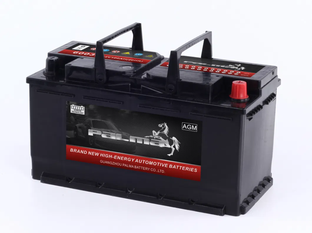 AGM Auto Battery Start Stop Battery High Rate Battery High Perfroamcen Battery