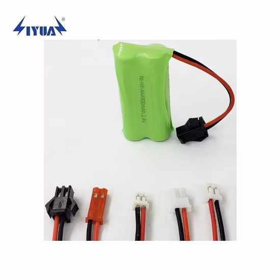 Batterie NiMH AA 4,8 V 1800 mAh pour la lumière