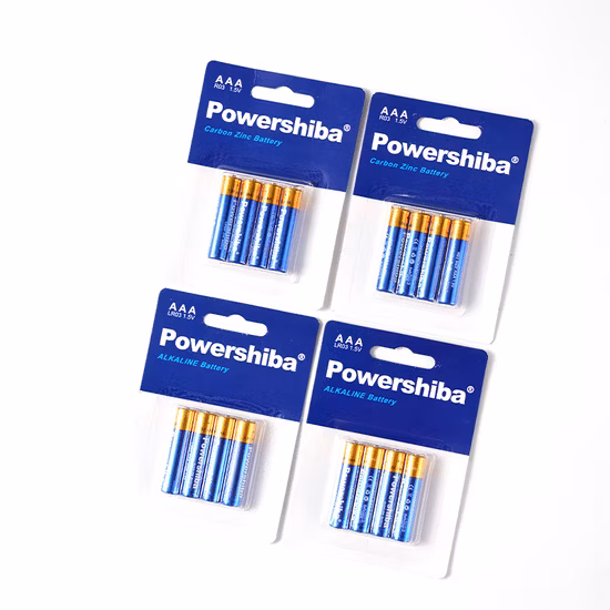 Alimentation 1,5 V pile sèche alcaline LR6 de taille AA pour appareil photo (AM3)